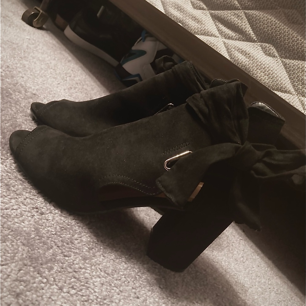 Black booties